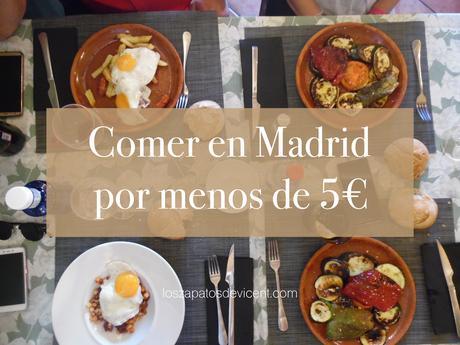 Comer en Madrid por menos de 5€