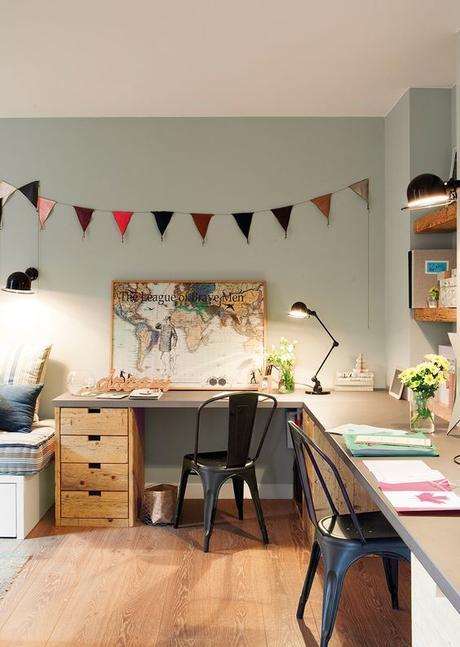 Preparar la habitación de los niños para la vuelta al cole Habitaciones para niños