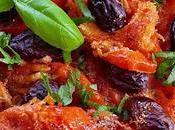 Tomates asados aceitunas