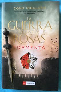 Portada del libro La Guerra de las Dos Rosas. Tormenta, de Conn Iggulden