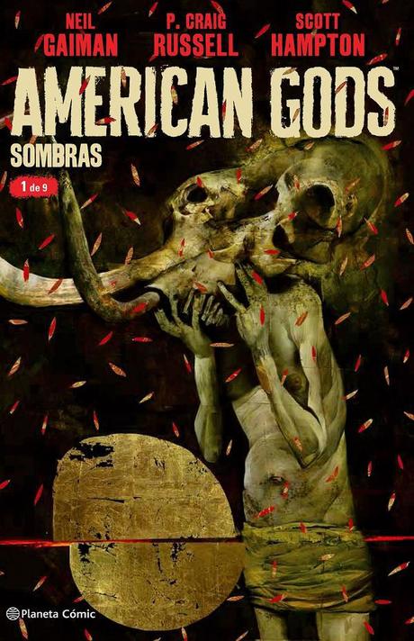 Portada de American Gods cómic