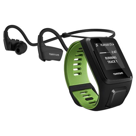 Reloj GPS TomTom Runner 3 Music Multisport (con auriculares inalámbricos) - Pulsómetros GPS