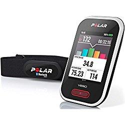 Polar V650 HR - Ciclocomputador de ciclismo con GPS y trasmisor de frecuencia cardíaca H6