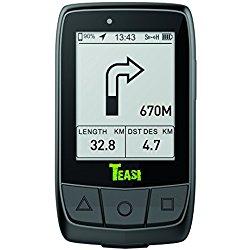 Teasi Core GPS para Ciclismo y Running, Unisex Adulto, Negro, M