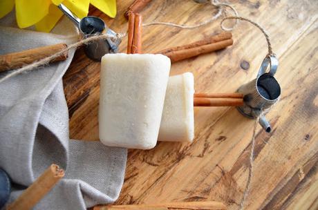 HELADOS O PALETAS DE HORCHATA