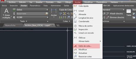 Como configurar cotas en Autocad para detalles constructivos