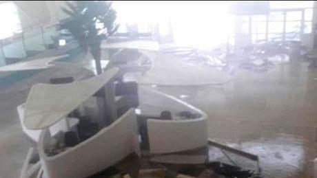 Destruido el aeropuerto de San Martín por el paso del huracán Irma