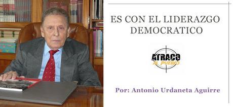 ES CON EL LIDERAZGO DEMOCRÁTICO