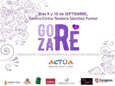 GOZARE, I Encuentro de Literatura Romántica y Erótica de Zaragoza