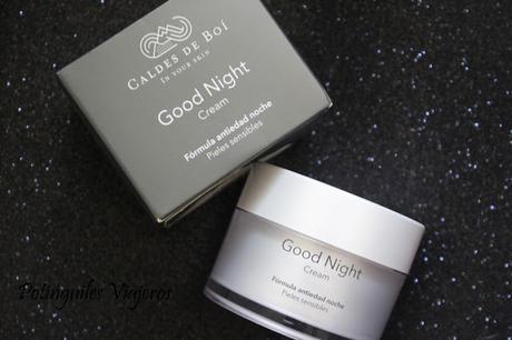 Good Night Cream de Caldes de Boí / Una hidratante de noche ligera