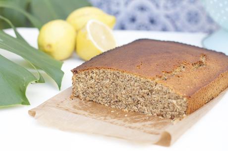 Pan de limón con semillas de amapolas