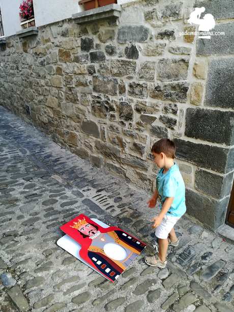 gigante de cartón de Pamplona