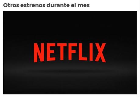 Netflix: Estrenos de septiembre 2017