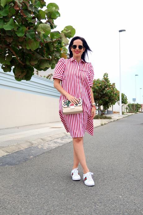 zara-striped-shirt-dress-outfit-streetstyle