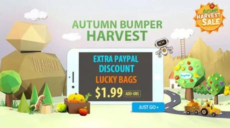 Gearbest Autumn Bumper Harvest, la super promo online