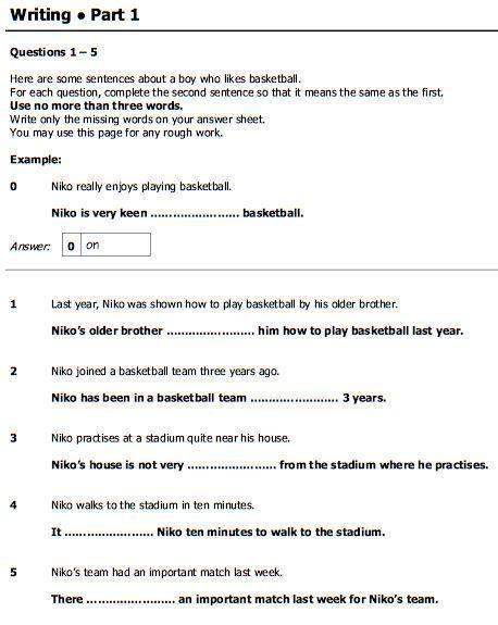 El Writing del PET, consejos para aprobarlo con éxito El Writing del PET, consejos para aprobarlo con éxito