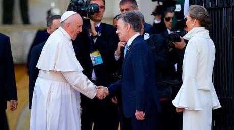 Las 5 mejores frases del Papa Francisco en su discurso de hoy en Colombia