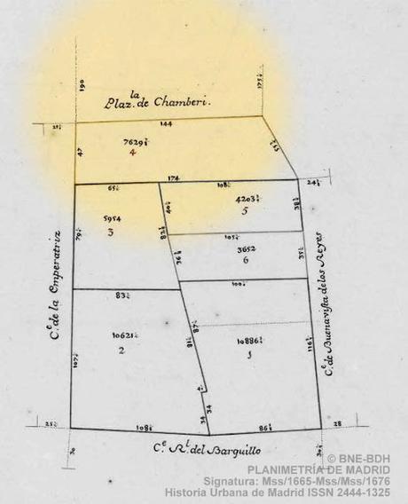 La otra plaza de Chamberí y su origen