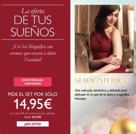Catalogo Oriflame nr.16/2016 con olor a Navidad: