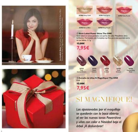 Catalogo Oriflame nr.16/2016 con olor a Navidad: