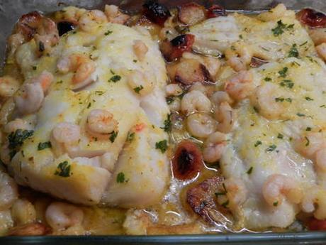 RECETA - Filete de bacalao al horno