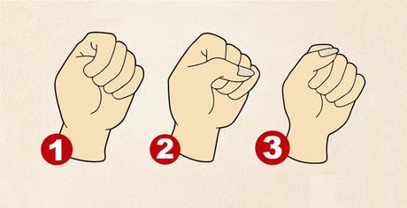 Dime como cierras el puño y te revelaré tu personalidad oculta