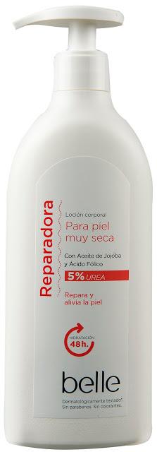 Loción corporal reparadora