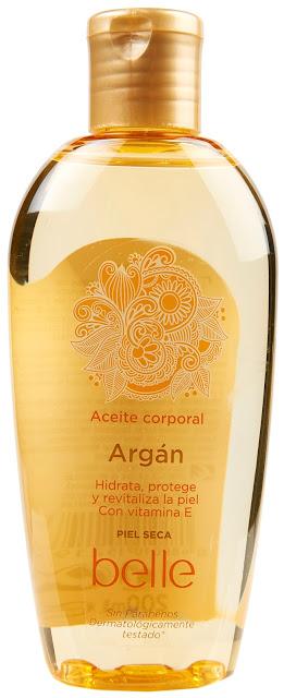 Aceite corporal de argán