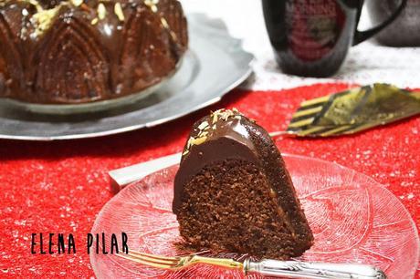 Bundt cake de chocolate y vino tinto