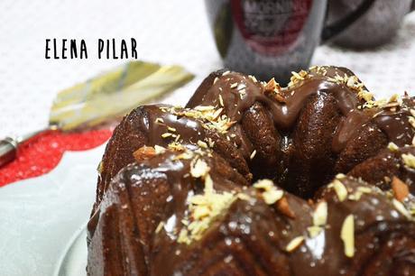 Bundt cake de chocolate y vino tinto