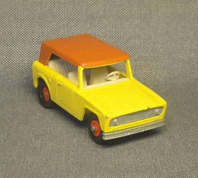 El auto de campo de Matchbox