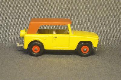 El auto de campo de Matchbox