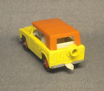 El auto de campo de Matchbox