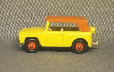 El auto de campo de Matchbox