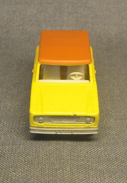 El auto de campo de Matchbox