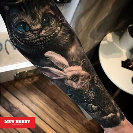 60 increibles diseños de tatuajes de Conejos