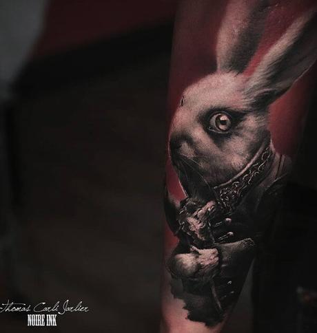 60 increibles diseños de tatuajes de Conejos