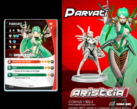 Miniaturas de Aristeia! en metal (Edición Limitada)