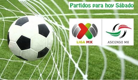 Partidos de la Liga MX y Ascenso MX hoy Sábado 9 de Septiembre del 2017