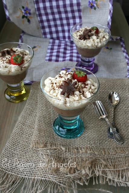 Mousse de café irlandés  