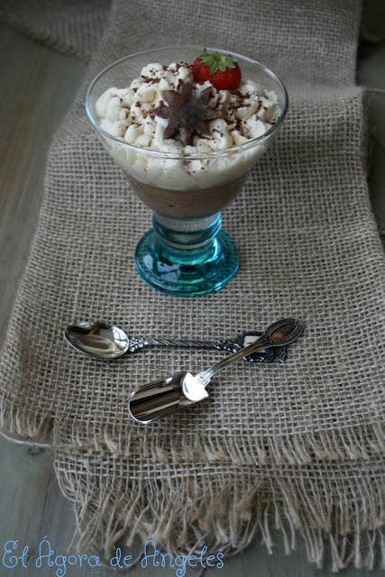 Mousse de café irlandés