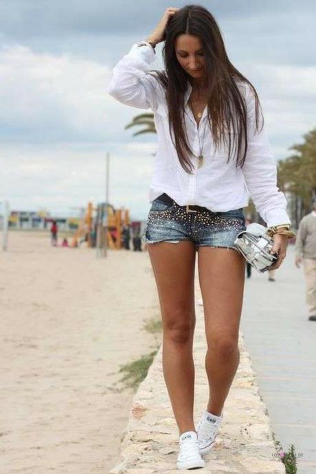 looks inspiracion con zapatillas convers tanto de verano como de invierno sneakers