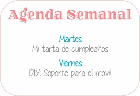 Agenda Semanal 11/09 - 17/09