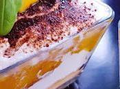 Tiramisú mango azúcar