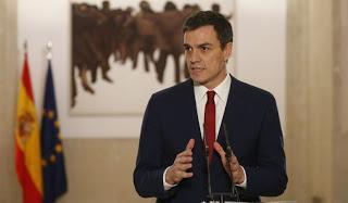 La España de las cuatro  Naciones de Pedro Sánchez (PSOE).