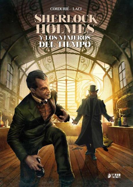 Portada de Sherlock Holmes y los viajeros del tiempo