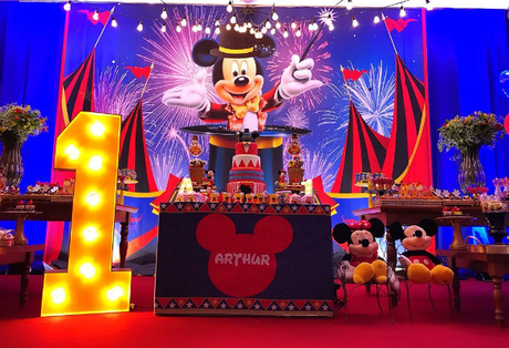 El Circo de Mickey para tu primer año