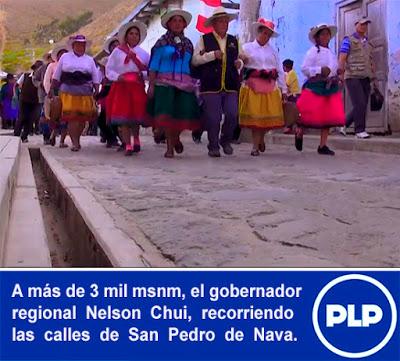 NELSON CHUI INAUGURÓ OBRA DE MEJORAMIENTO DE CALLES” EN OYÓN…