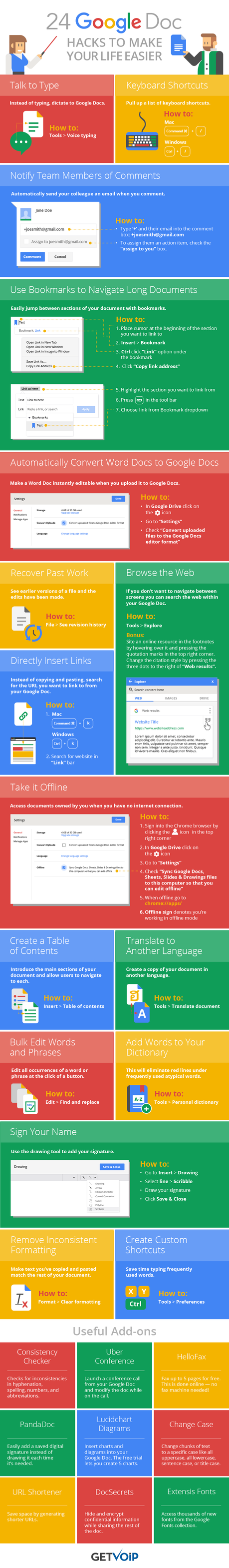 24 trucos que puedes utilizar en Google Docs para hacer tu vida más fácil... y productiva