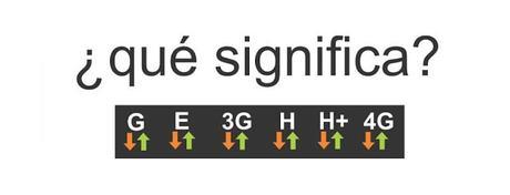 Las letras de los datos móviles.